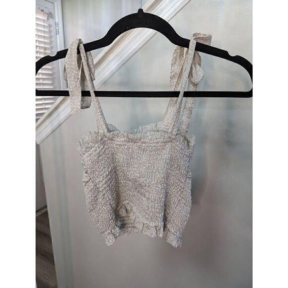 Abercrombie & Fitch Crop Top With Straps that Tie at Shoulders Women's Size Extr - Picture 3 of 6
